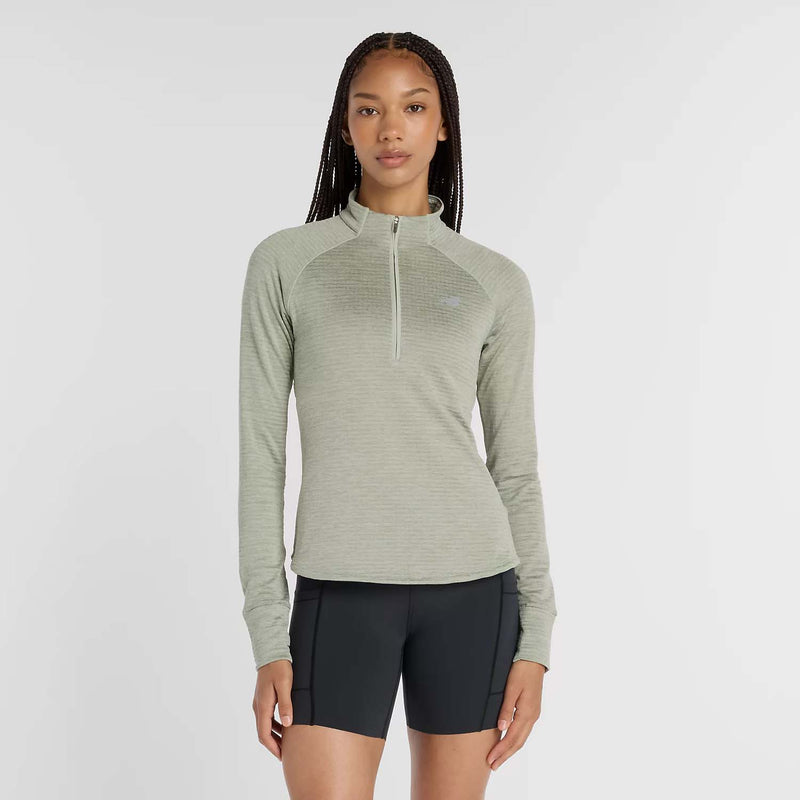 New Balance Womens Athletics Heat Grid 1/2 Zip