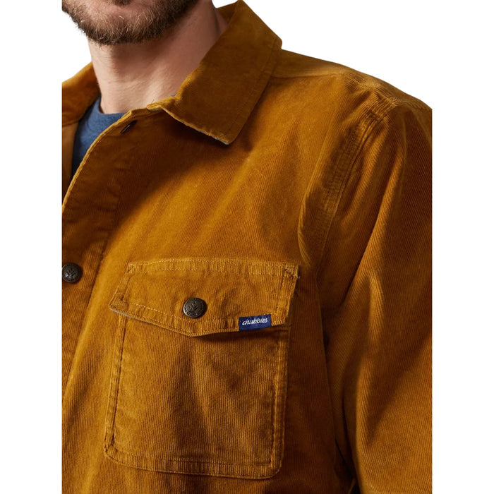 Chubbies The Don't Even Chai Corduroy Overshirt – Men's