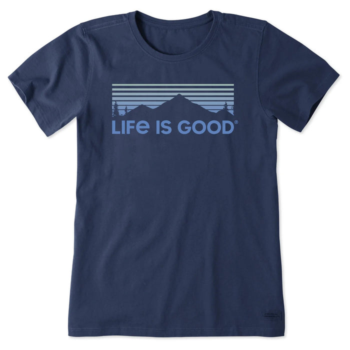 Life is Good Scenic Mountain Vista Crusher-Lite Tee – Women's