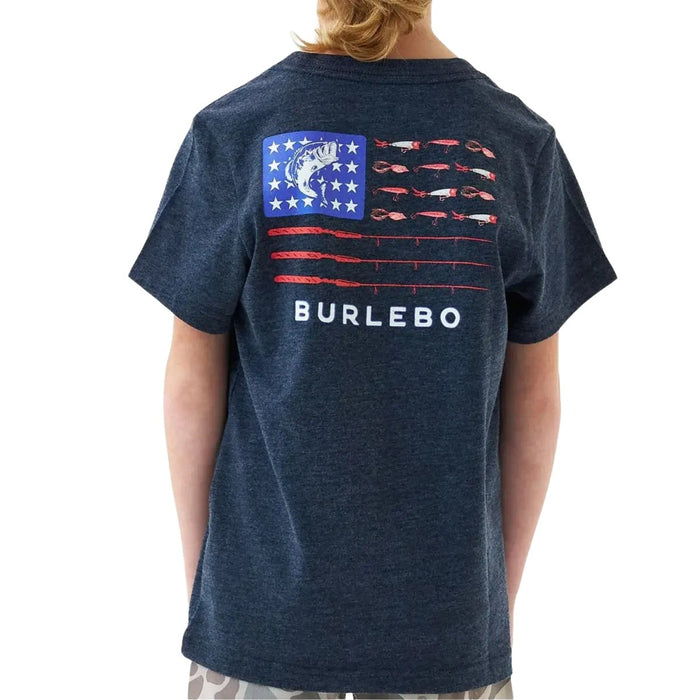 Burlebo Fishing USA Short Sleeve Tee – Kids'