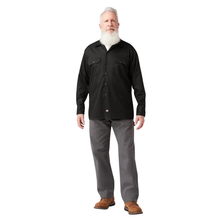 Dickies Flex Relaxed Fit Long Sleeve Work Shirt – Men's