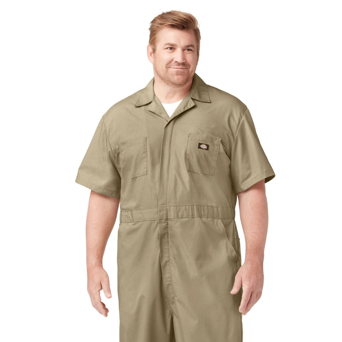 Dickies Poplin Short Sleeve Coveralls – Men's