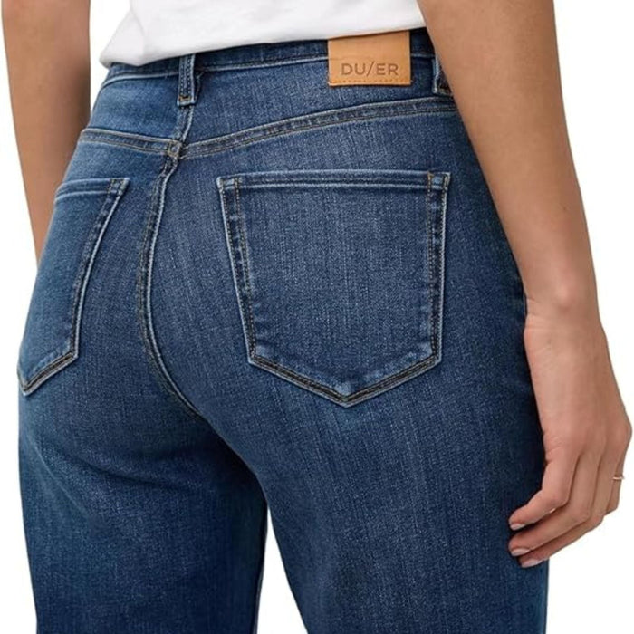 Duer Performance Denim+ High Rise Wide Leg Jean – Women's