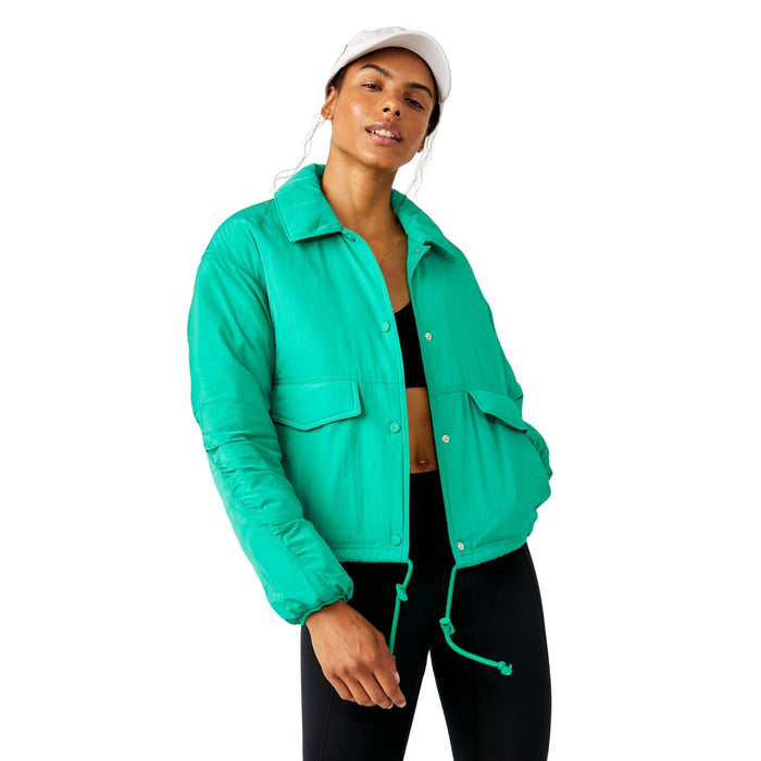 Free People Movement Off The Bleachers Coaches Jacket – Women's