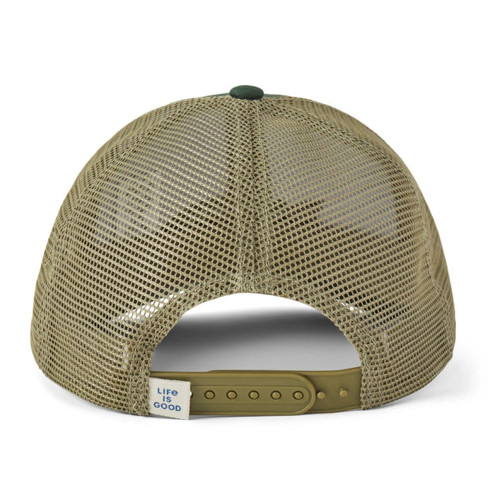 Life Is Good Crafty Trout Trucker Hat