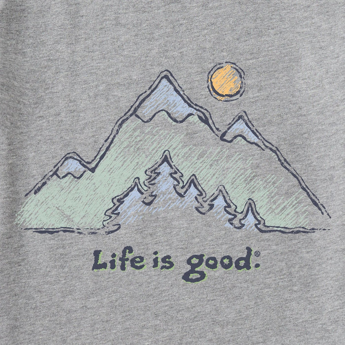 Life Is Good Green Mountains Long Sleeve Tee – Women's