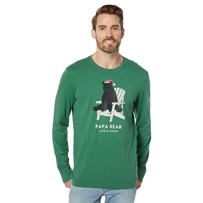 Life Is Good Holiday Adirondack Crusher T-Shirt – Men's