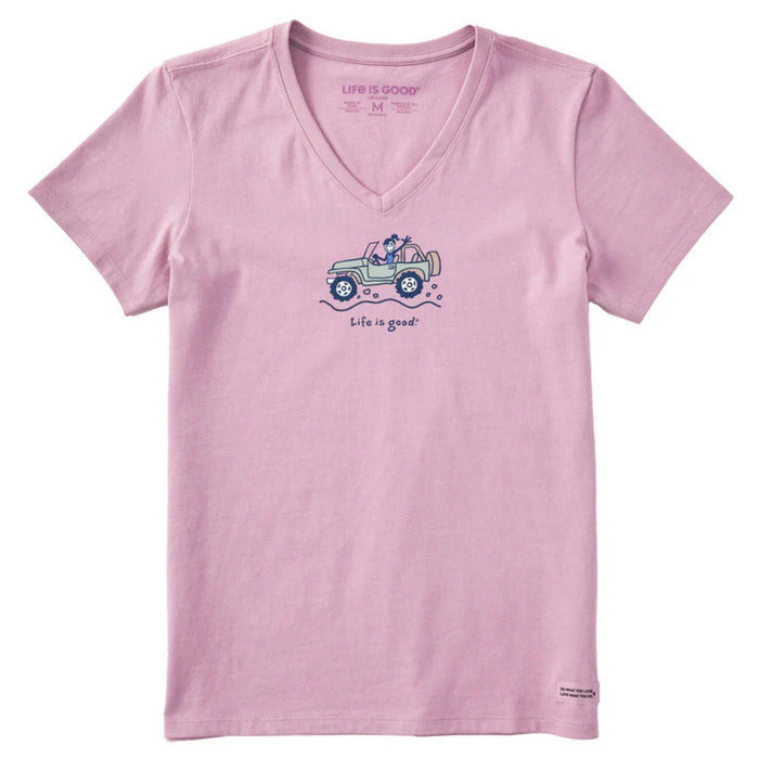 Life Is Good Jackie Off Crusher Vee – Women's