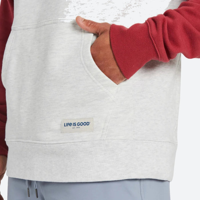 Life Is Good LIG Diamond Simply True Fleece Hoodie – Men's