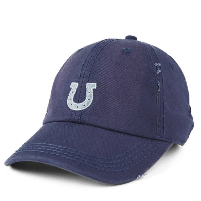 Life Is Good Lucky Dog Horseshoe Sunwashed Chill Cap