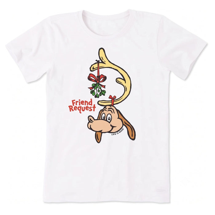Life Is Good Max Friend Request Crusher Tee – Men's