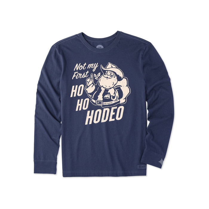 Life Is Good Not My First Hodeo Long Sleeve Crusher Tee – Men's