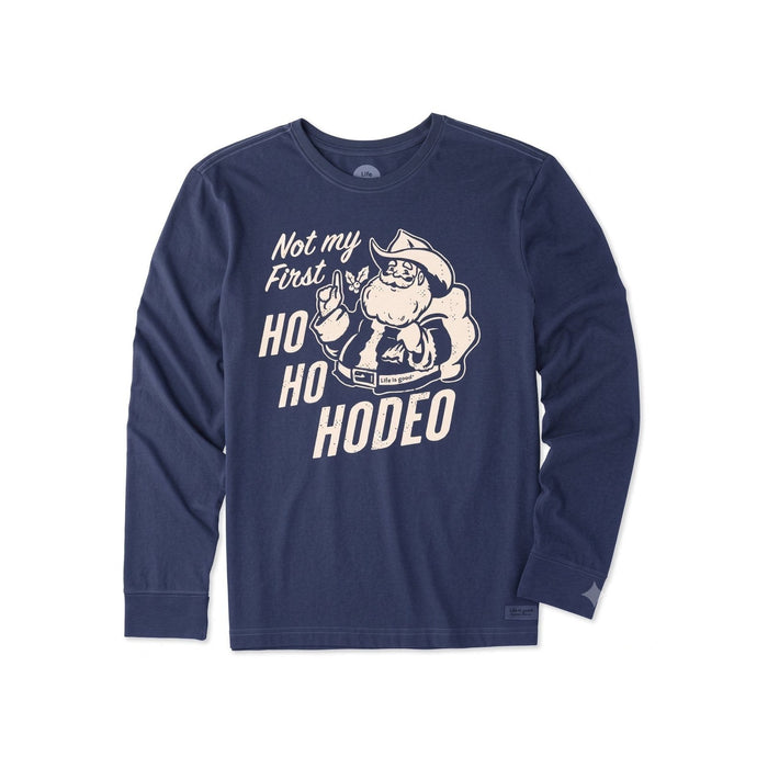 Life Is Good Not My First Hodeo Long Sleeve Crusher Tee – Men's