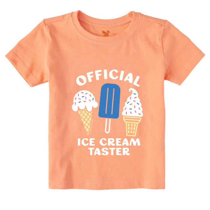 Life Is Good Official Ice Cream Taster Crusher Tee – Kids'