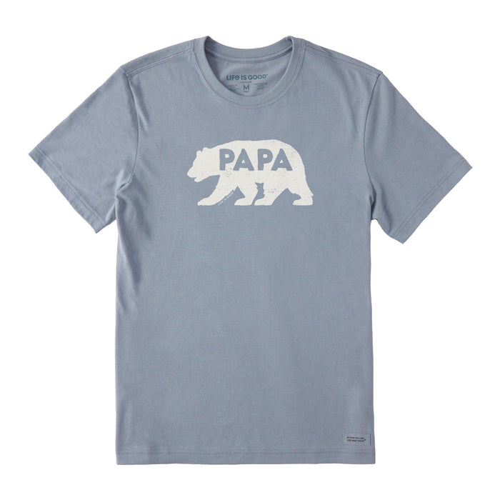 Life Is Good Papa Bear Silhouette Crusher Tee – Men's