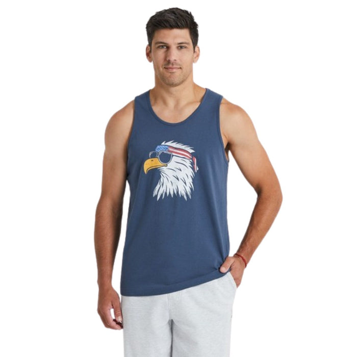 Life Is Good Patriotic Eagle Crusher-Lite Tank – Men's