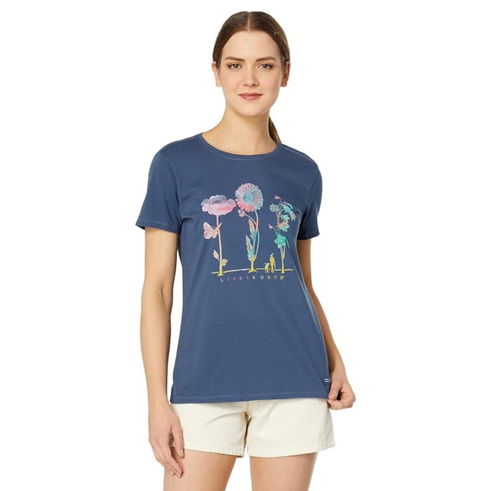 Life Is Good Spring Stroll Crusher-Lite Tee – Women's