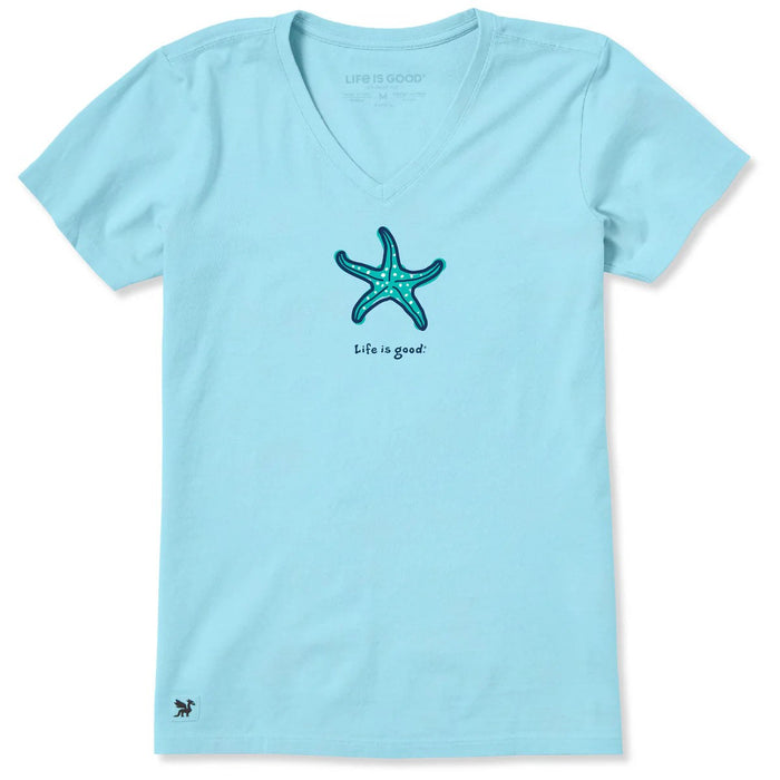 Life Is Good Starfish LIG Crusher Vee – Women's
