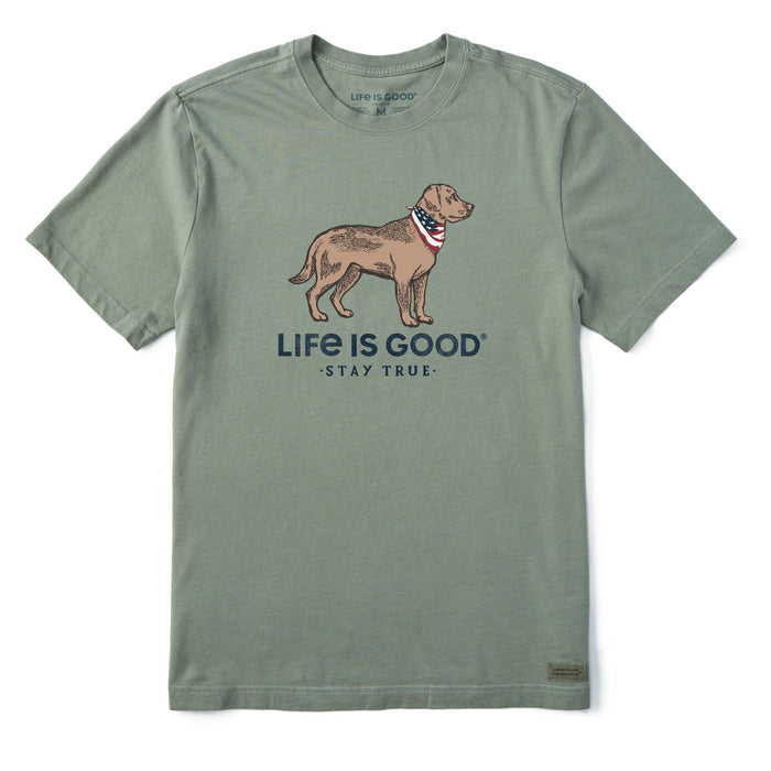 Life Is Good Stay True Dog Crusher Tee – Men's