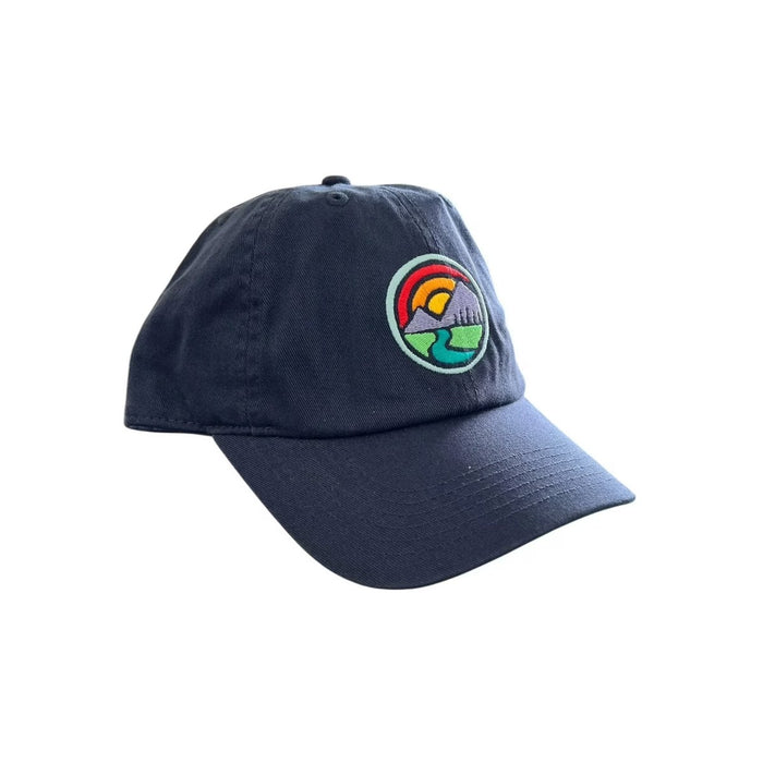 Life Is Good Sunset Breathe Circle Chill Cap
