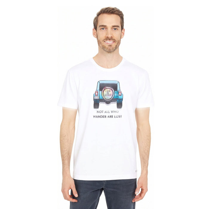 Life Is Good Tie Dye 4x4 Crusher Tee – Men's
