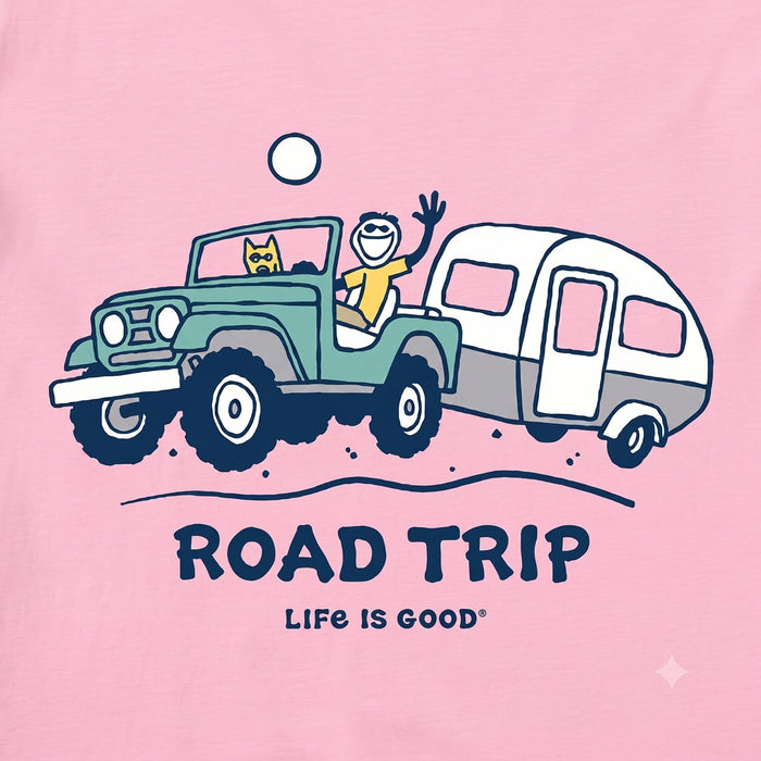 Life Is Good Vintage Trip Camper Crusher Tee – Women's