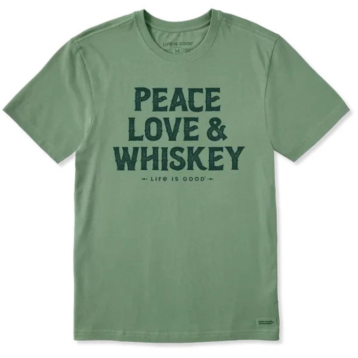 Life Is Good Wordsmith Whiskey Crusher Tee – Men's