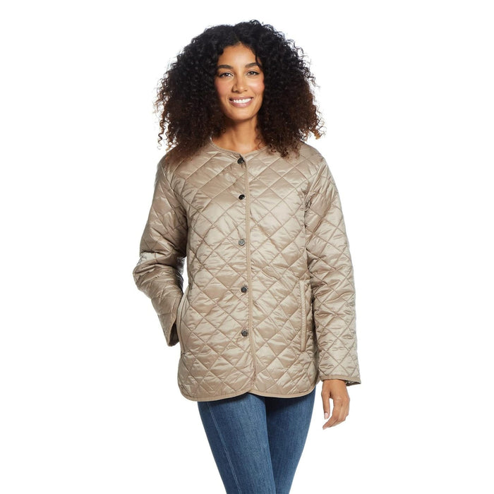Martha Stewart Diamond Quilted Barn Jacket – Women's