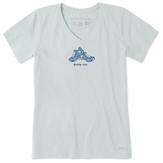 Life is Good Short Sleeve Crusher-LITE Vee - Summer 2023 Collection - Women's
