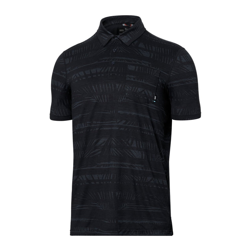 Saxx Men's Droptemp Printed All Day Cooling Polo