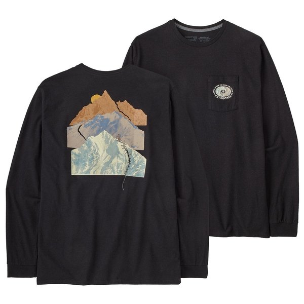 Patagonia Long Sleeve Snowstitcher Pocket Responsibili Tee - Men's