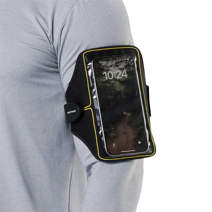 Nathan Laser Light 5K Phone Carrier RX Running Armband