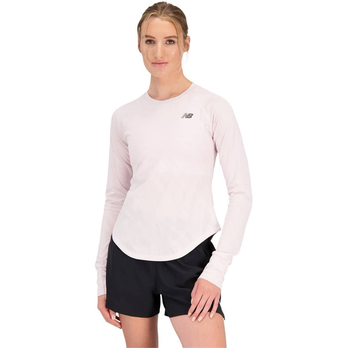 New Balance Q Speed Jacquard Long Sleeve Tee – Women's
