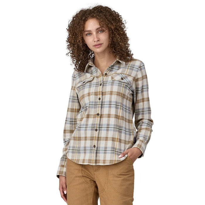 Patagonia Long Sleeve Organic Cotton Fjord Flannel Shirt – Women's
