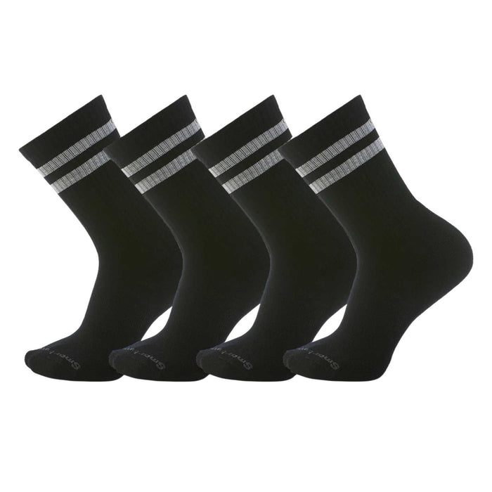 Smartwool Everyday Athletic Crew Socks Striped Multipack