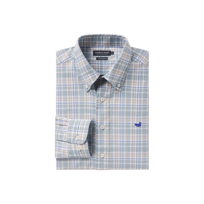 Southern Marsh Grainger Performance Plaid Dress Shirt – Men's