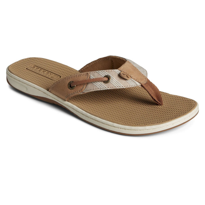 Sperry Seafish Chambray Striped Sandal - Women's