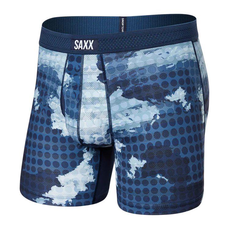 Saxx Men's Droptemp Cooling Mesh Boxer Brief w/Fly