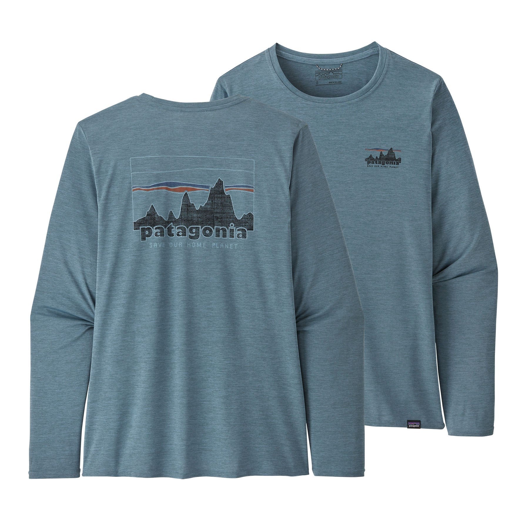 Patagonia Long-Sleeved Capilene® Cool Daily Graphic Shirt