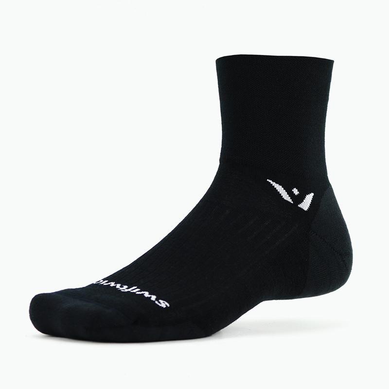 Swiftwick Pursuit Four Quarter Crew Socks