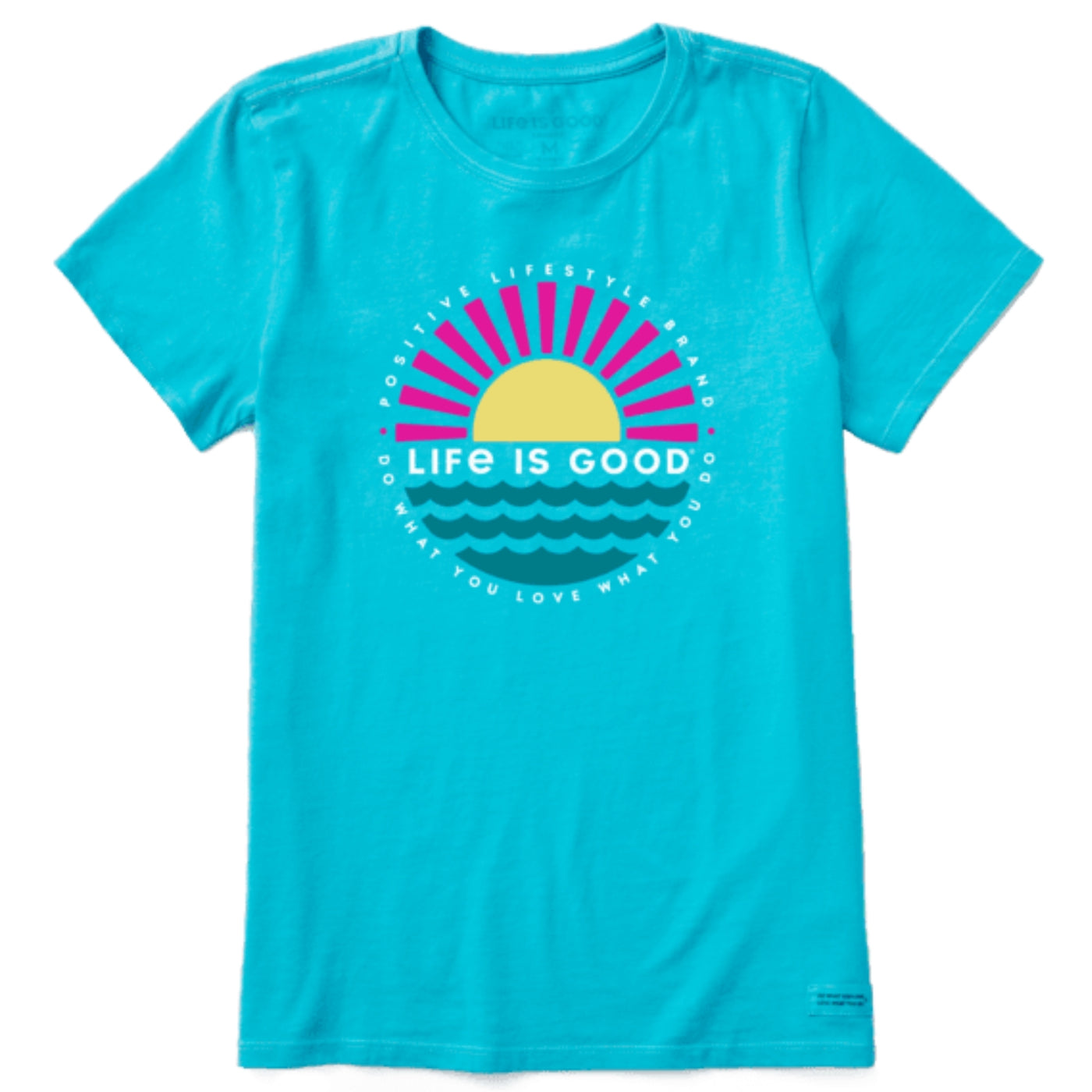 Life Is Good Sunset on the Water Crusher Tee – Women's