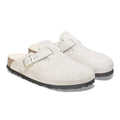 Antique White Suede Leather