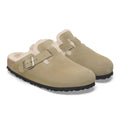 Taupe Suede Leather