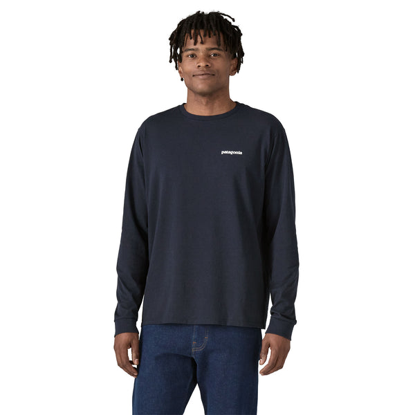 Patagonia Men's Long-Sleeved P-6 Logo Responsibili-Tee