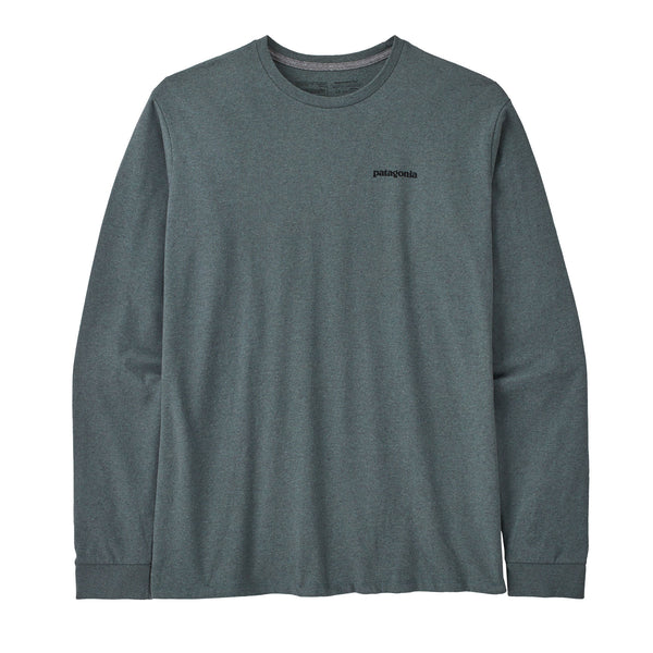 Patagonia Men's Long-Sleeved P-6 Logo Responsibili-Tee