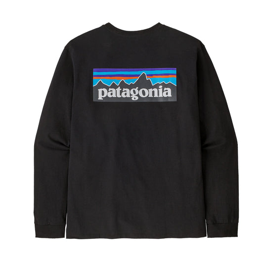 Patagonia Men's Long-Sleeved P-6 Logo Responsibili-Tee