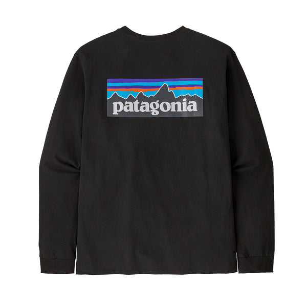 Patagonia Men's Long-Sleeved P-6 Logo Responsibili-Tee