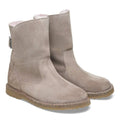 Gray Taupe Suede
