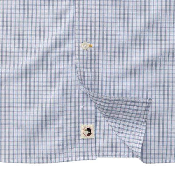 Duck Head Men's Long Sleeve Performance Poplin Sport Shirt