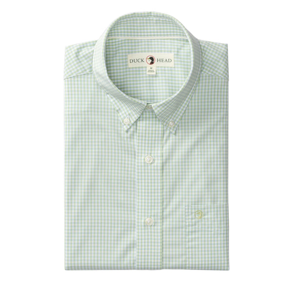 Duck Head Men's Long Sleeve Performance Poplin Sport Shirt